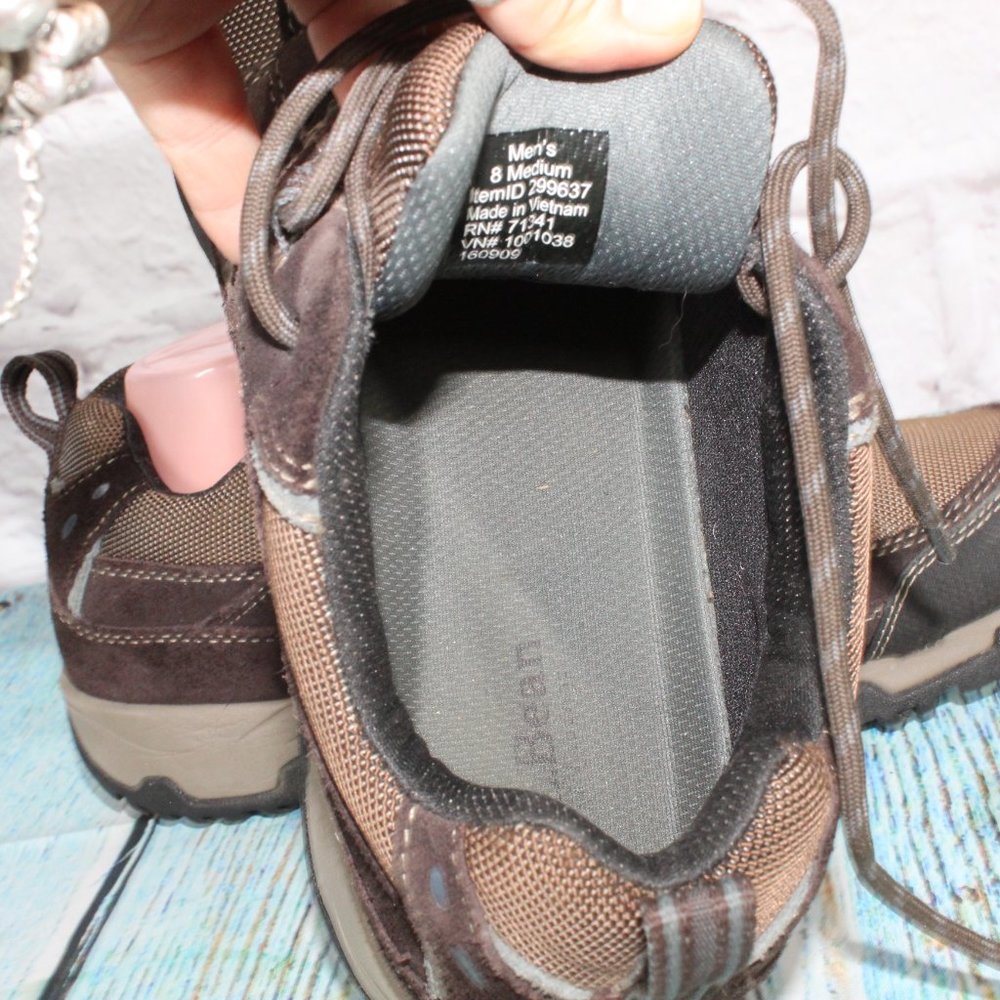 LL BEAN Trail Model 4 Leather Suede Waterproof Hiking Shoes Size 8 M - Picture 6 of 9